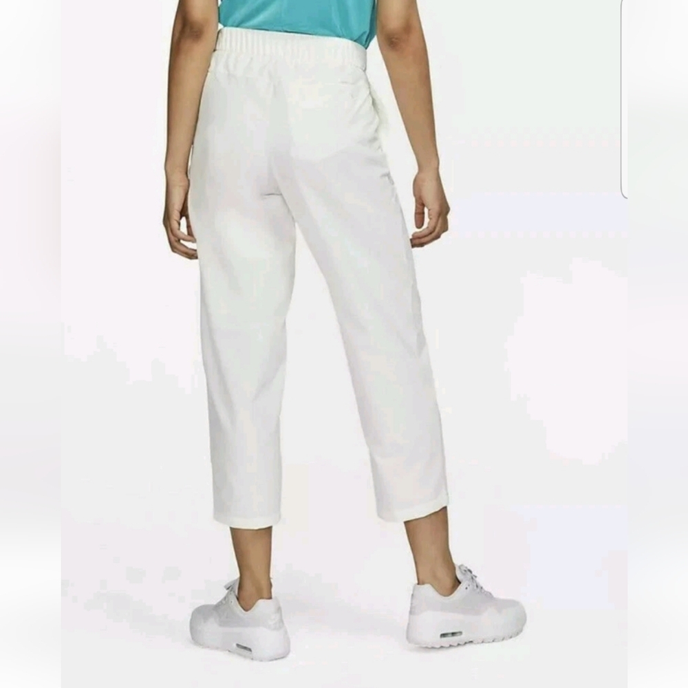 Nike White Cropped Women's Flex Golf Pants NEW NWT - Picture 2 of 13